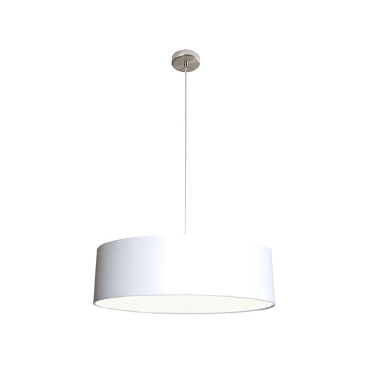 Clearance - MARCO White Drum Pendant by VM Lighting