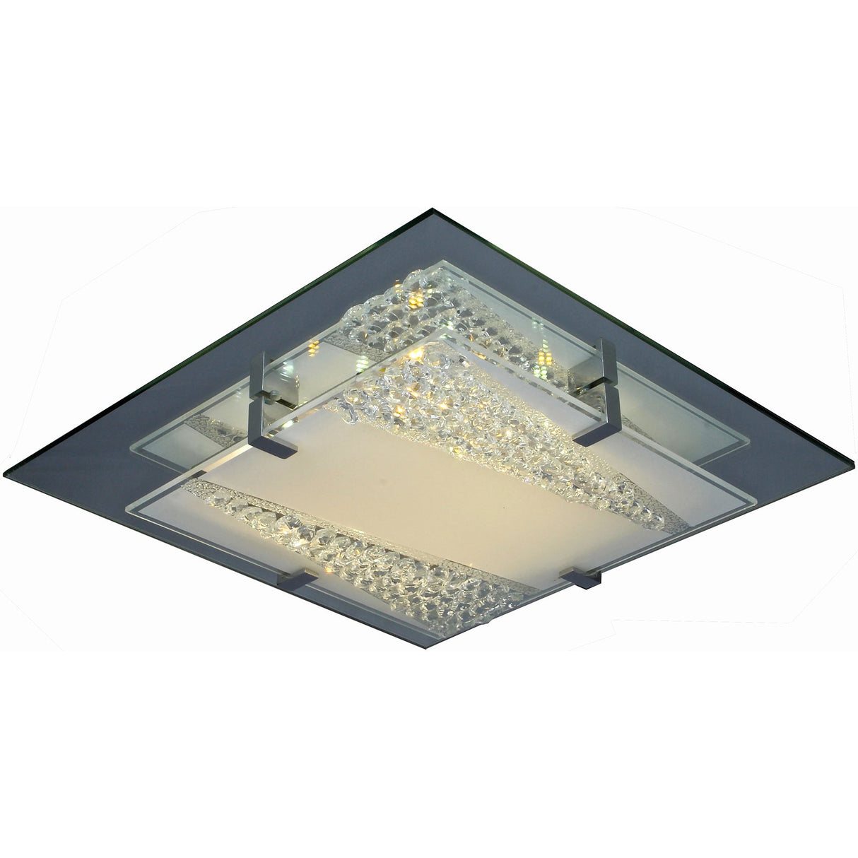 LORDES Crystal LED Oyster Light by VM Lighting