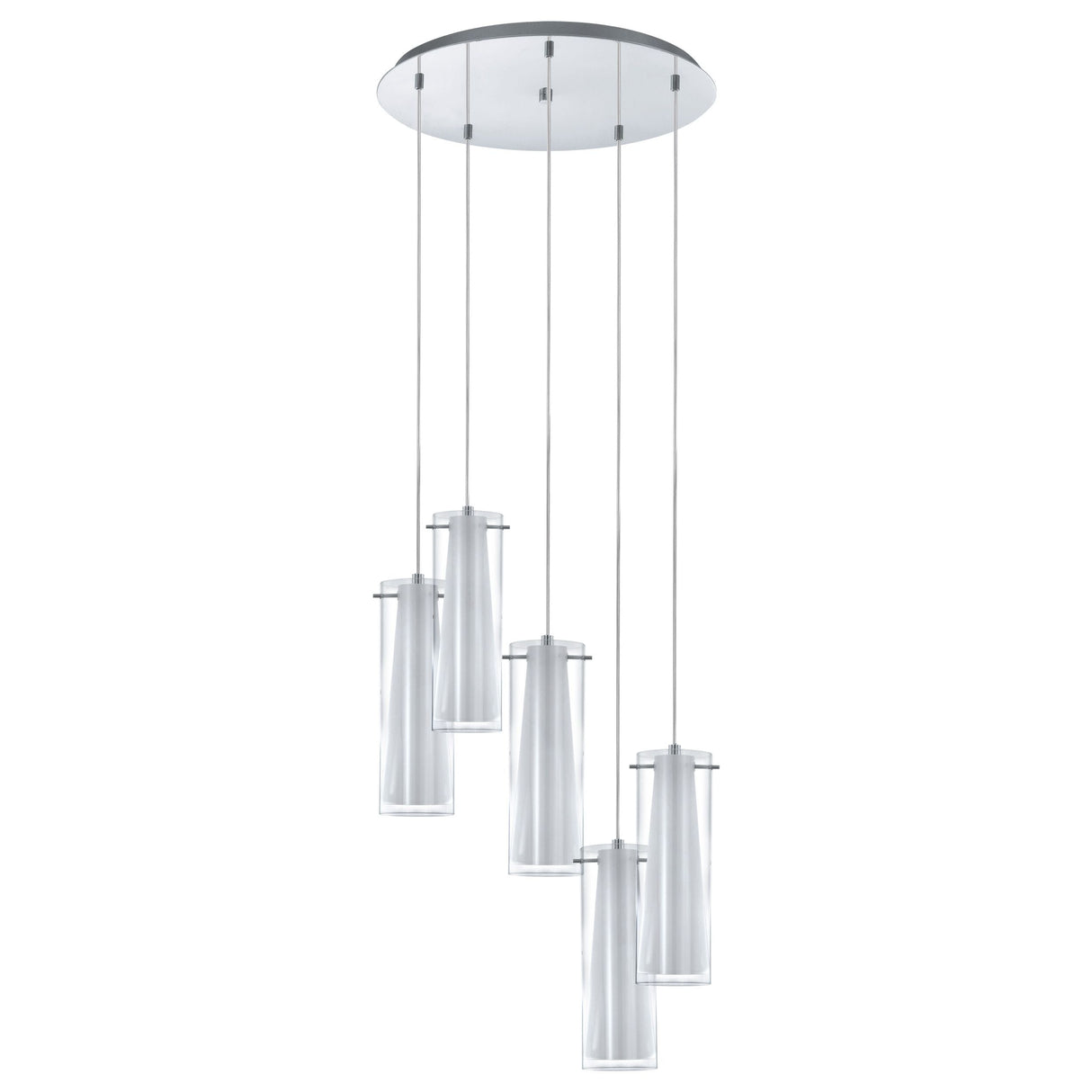 Eglo Lighting PINTO pendant light chrome-plated steel