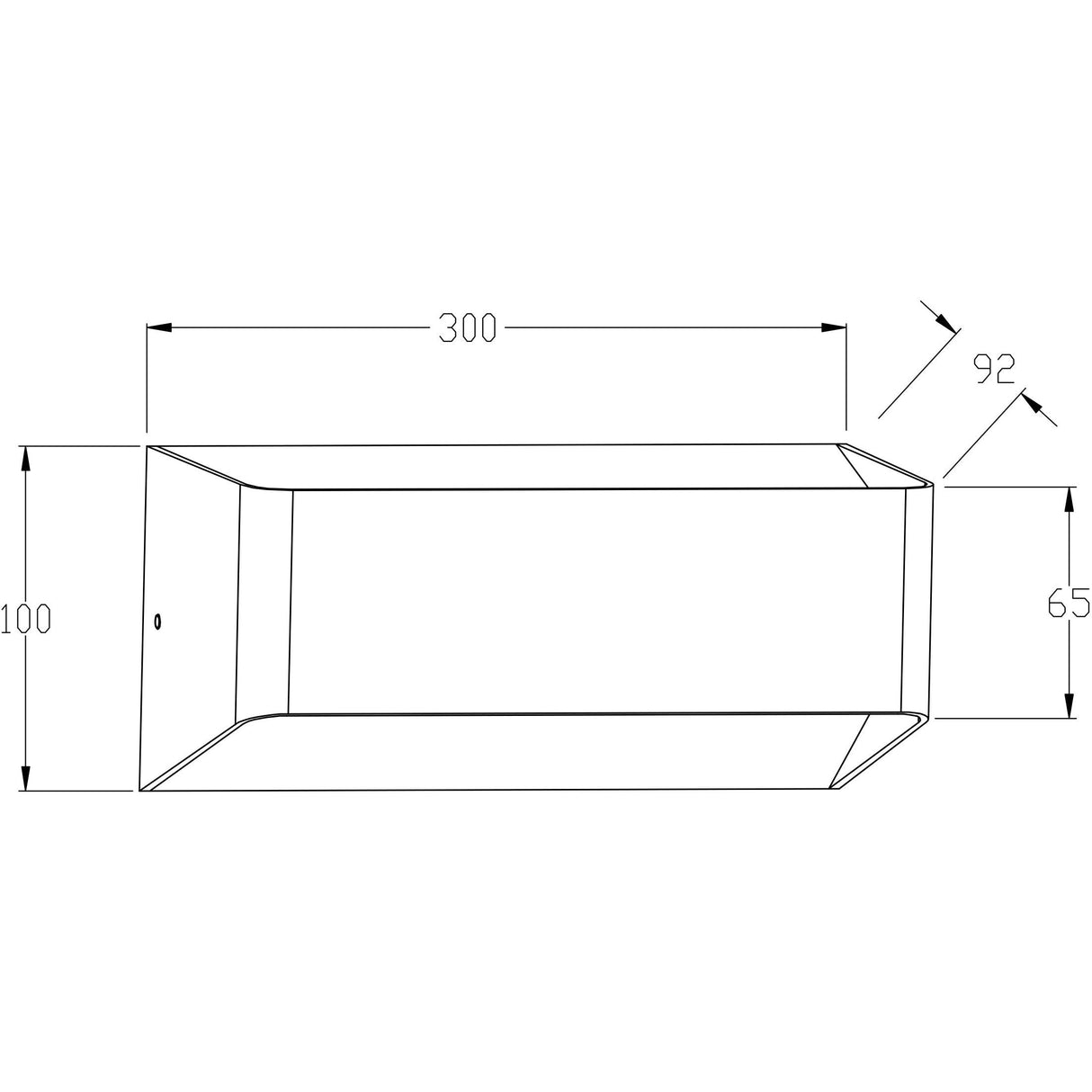 SAl Lounge III S9327 18W IP54 LED Wall Light
