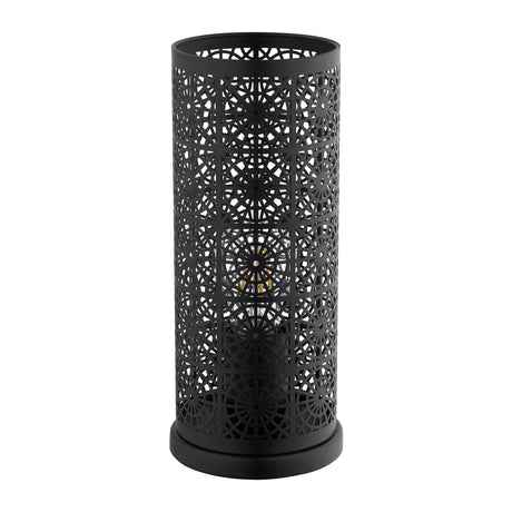 Eglo Lighting BOCAL table lamp intricate shade of laser cut outs