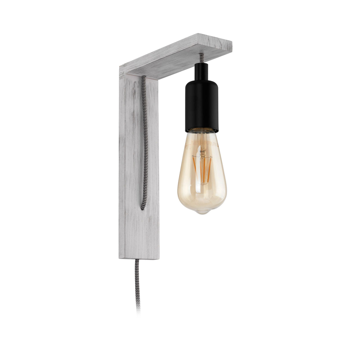 Eglo Lighting Tocopilla 10W E27 Black Wall Light