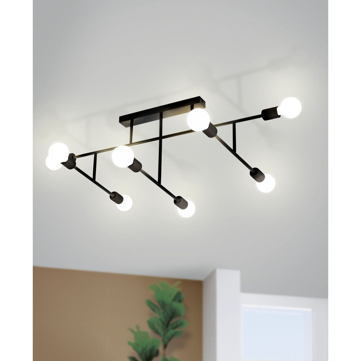 Eglo Lighting Belsiana 8X40W E27 Ceiling Light