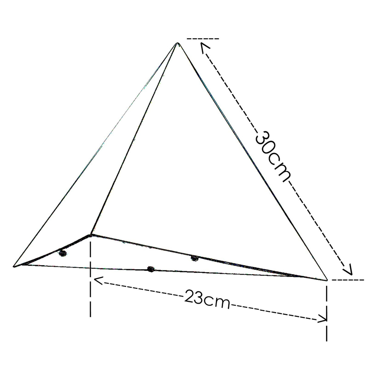 PYRAMID 304 Stainless Steel Wall Light by VM Lighting
