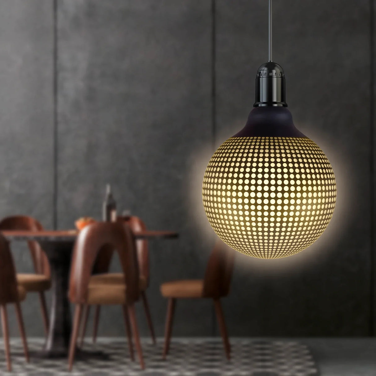 Mercator 4W LED Decorative Globe E27