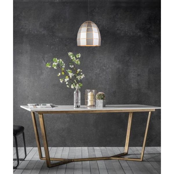 CLA Armis LED Pendant Light Ellipse E27 in 25cm