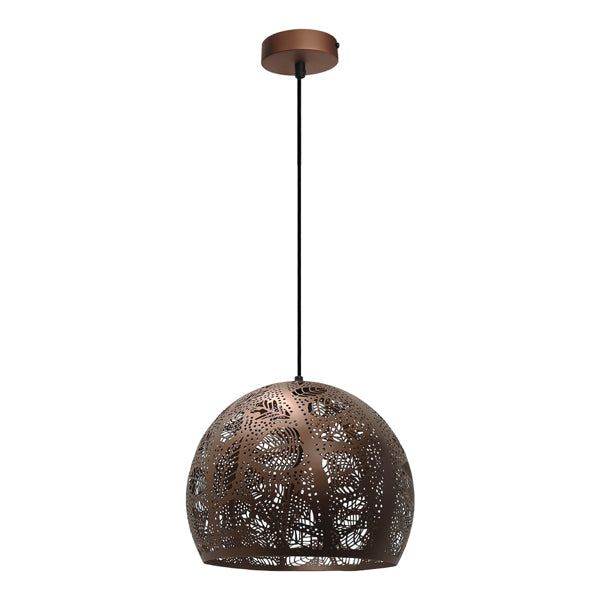 CLA BOTANICA Embossed Dome Shape Pendant Lights
