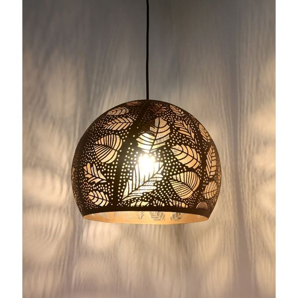 CLA BOTANICA Embossed Dome Shape Pendant Lights