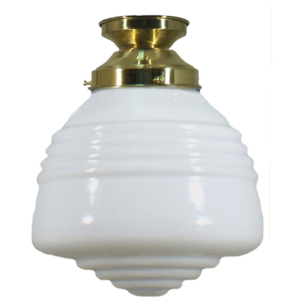 Lighting Inspiration Domec Opal Batten Fix Light Brass