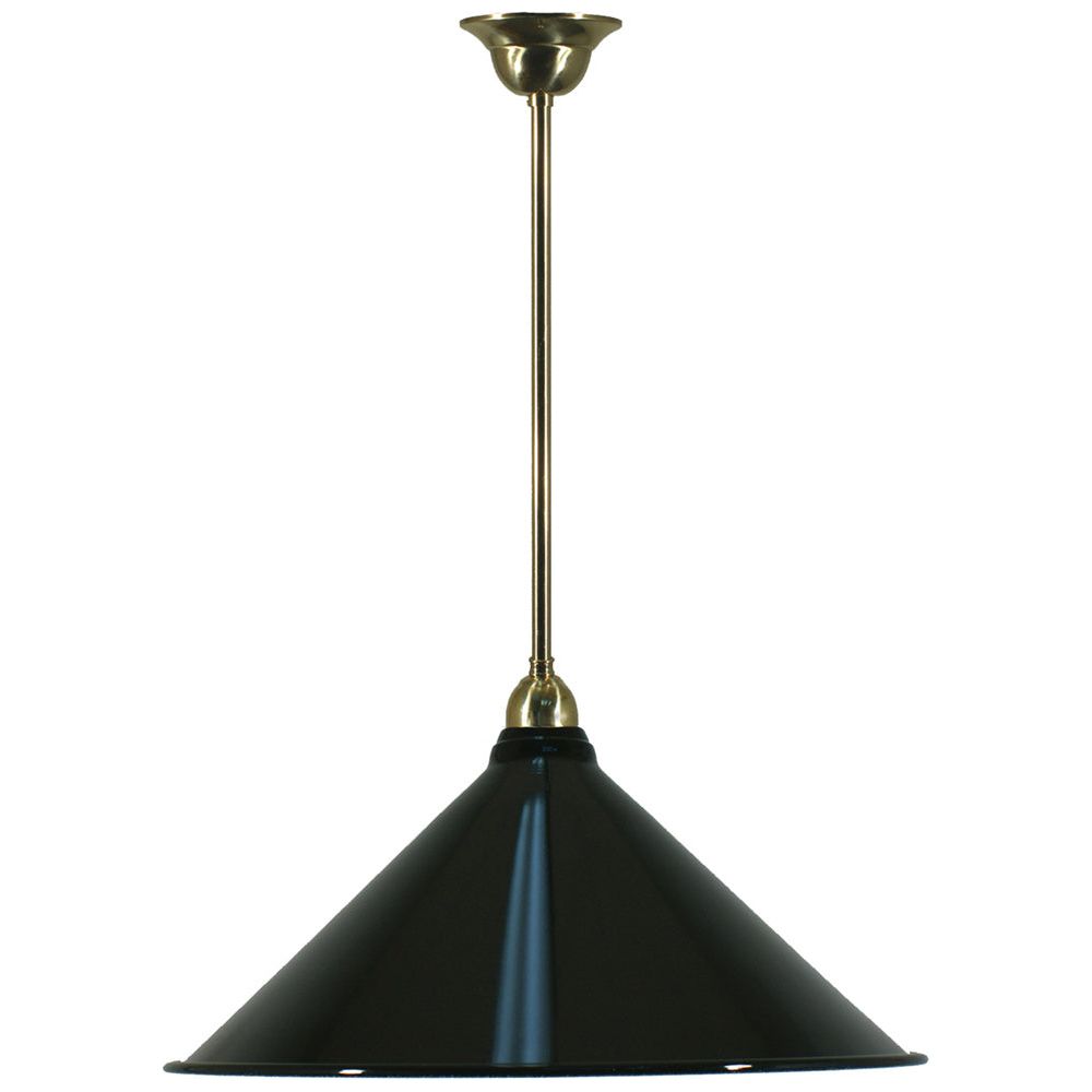 Lighting Inspiration Edwardian Rod Pendant 1/2'' Half Meter Brass