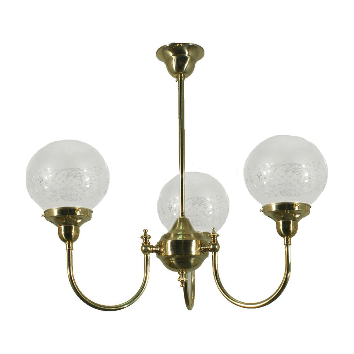 Lighting Inspiration Luke 3Lt Pendant Brass