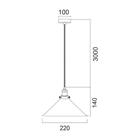 CLA CEREMA White with Antique Brass & Black Highlight Pendant Lights