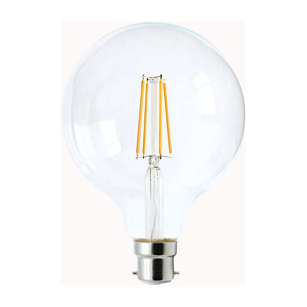CLA Led G125 8W Filament Dimmable Globes