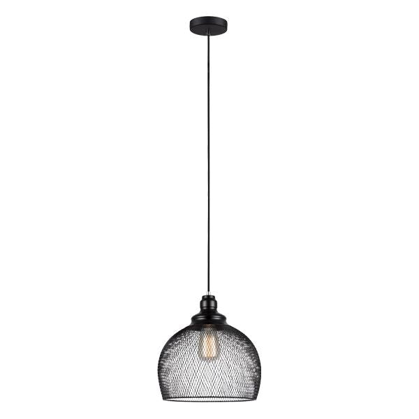 CLA Cheveux Black Iron Mesh Pendant lights