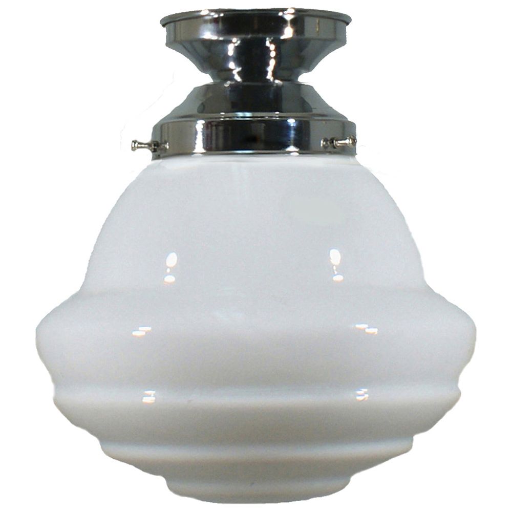 Lighting Inspiration Parkville 9'' Opal Batten Fix Light Chrome