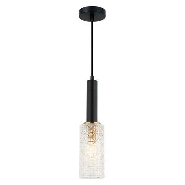 CLA CLEO Interior Oblong Cut Glass Pendant Light
