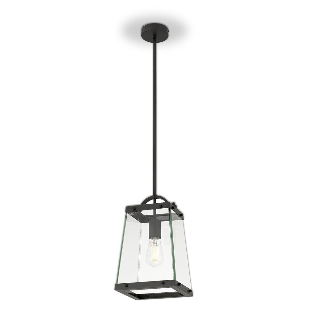 Telbix COLAIR 1 Light Solid Brass Pendant
