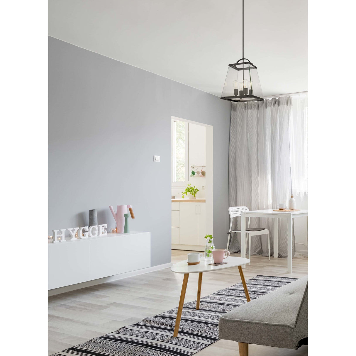 Telbix COLAIR 4 Lights Solid Brass Pendant