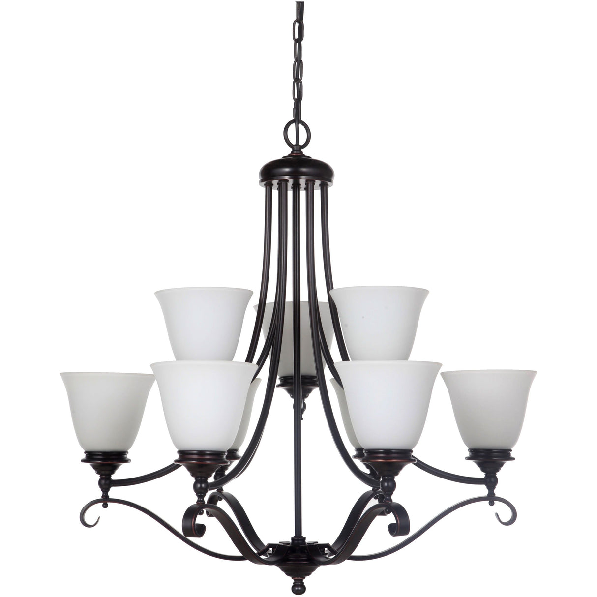 Lighting Inspiration Dallas 6+3 (9 Lt) Pendant