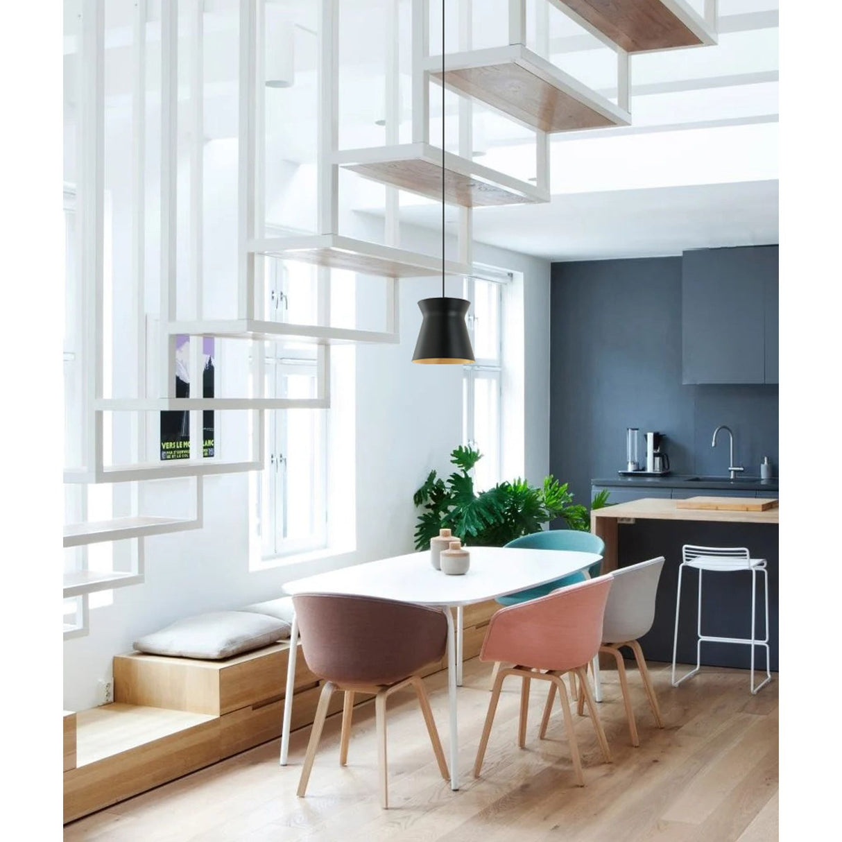 CLA Diablo Interior Cone Flat Top Pendant Lights