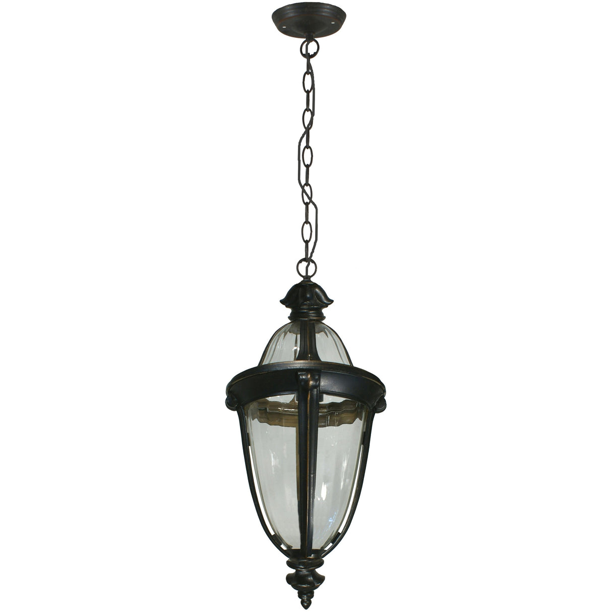 Lighting Inspiration Mayfair Int, Chain Pendant Antique Bronze
