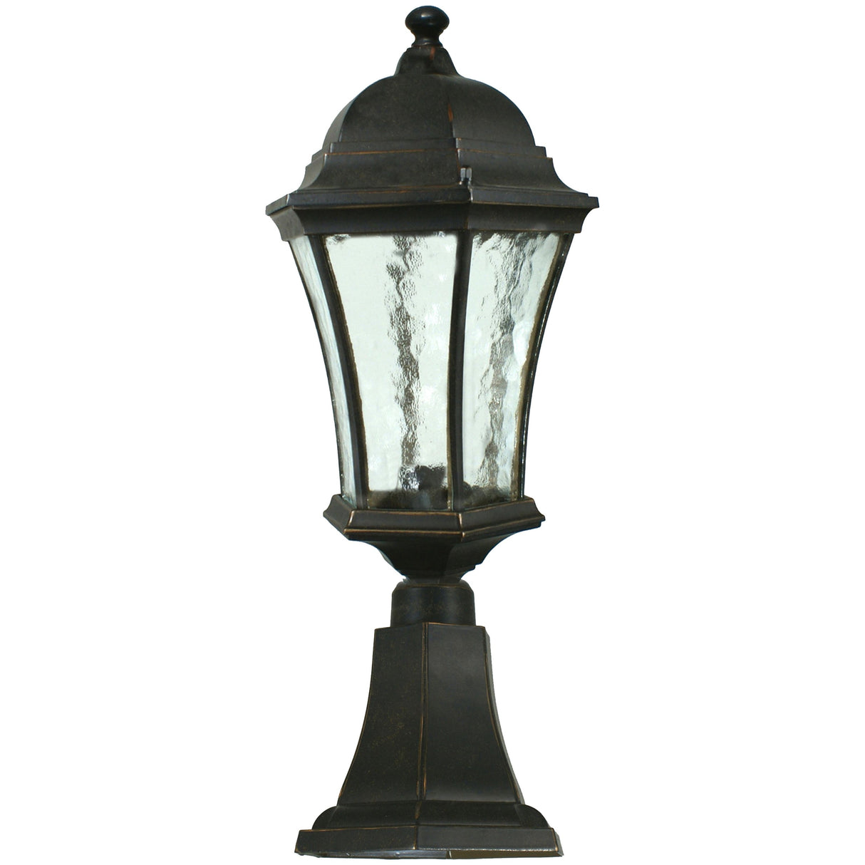 Lighting Inspiration Strand Ext Pillar Mount Antique Bronze