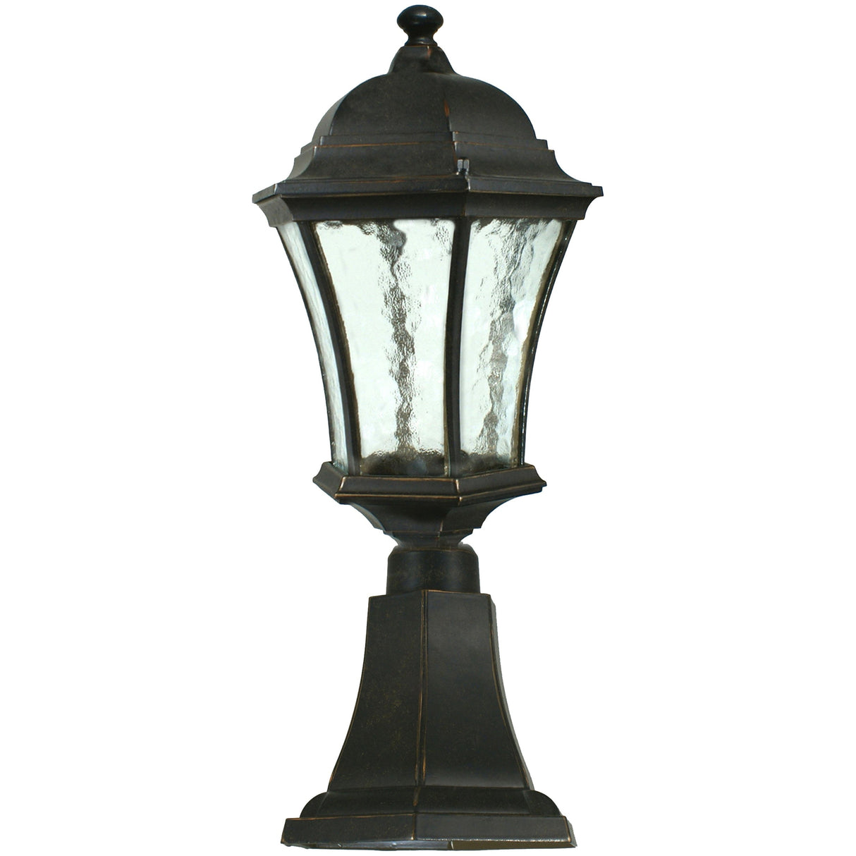 Lighting Inspiration Strand Ext Pillar Mount Antique Bronze