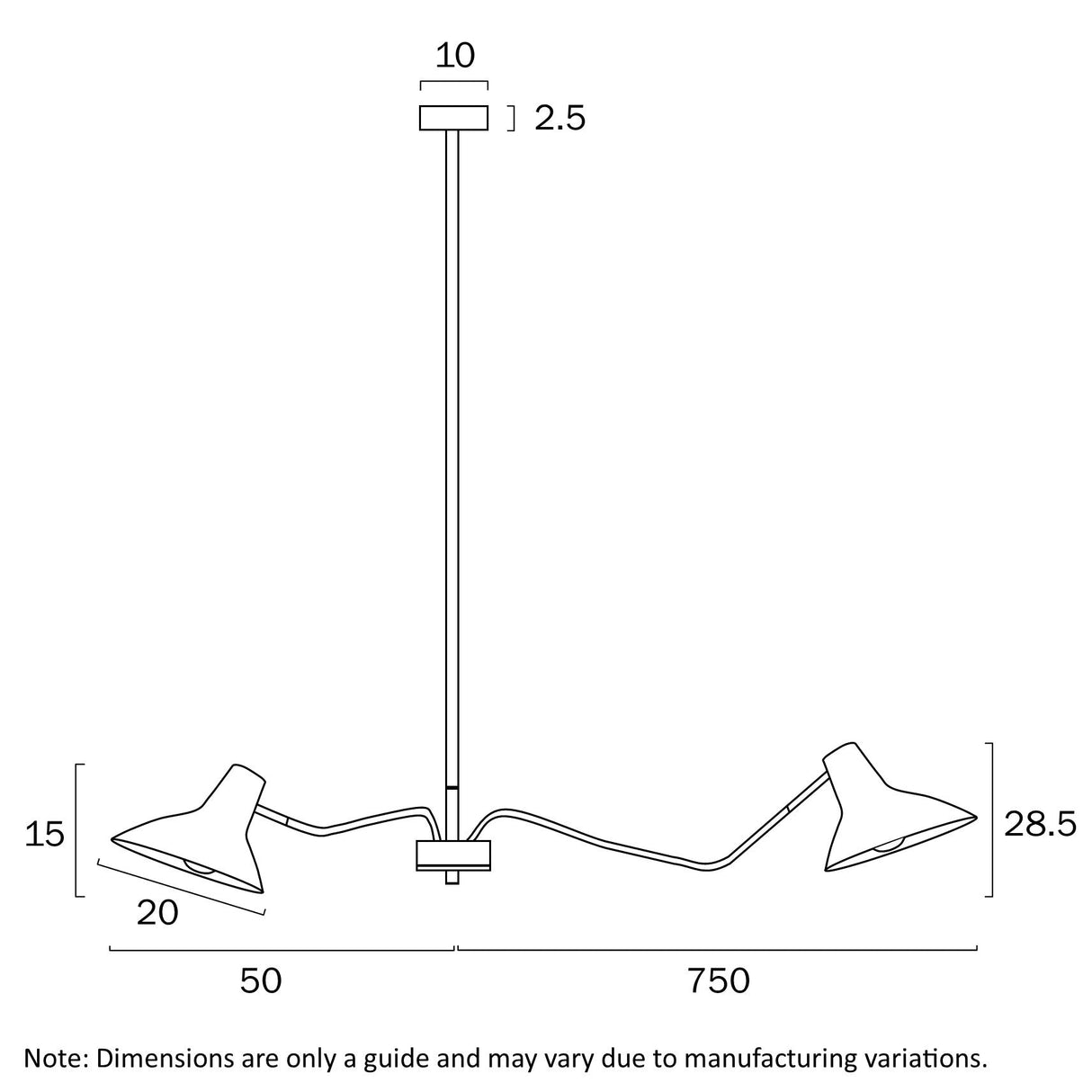 Telbix Farbon 12 Lights Pendant