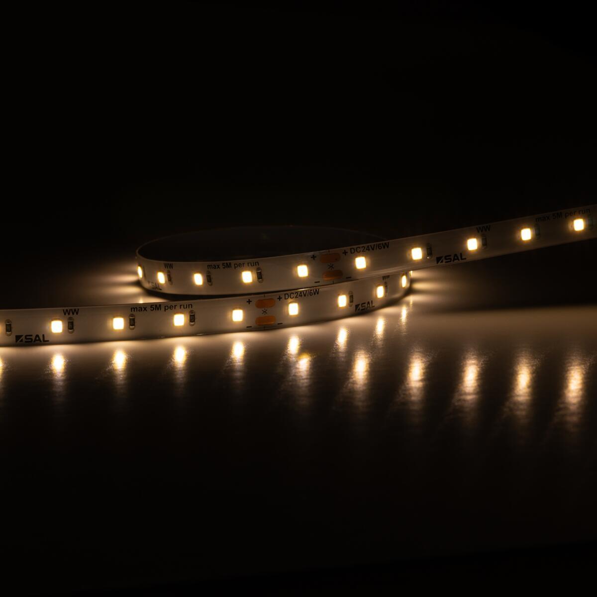 SAL FLEXI 24V WHITE COLOUR IP65 FL2406/SS10-6W/M 24V 20M LED Strip