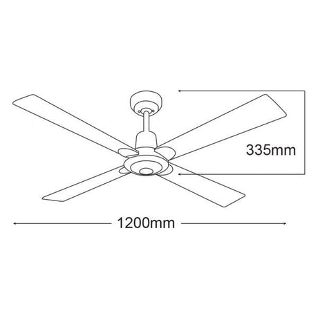 Martec FourSeasons Alpha 48″ Ceiling Fan