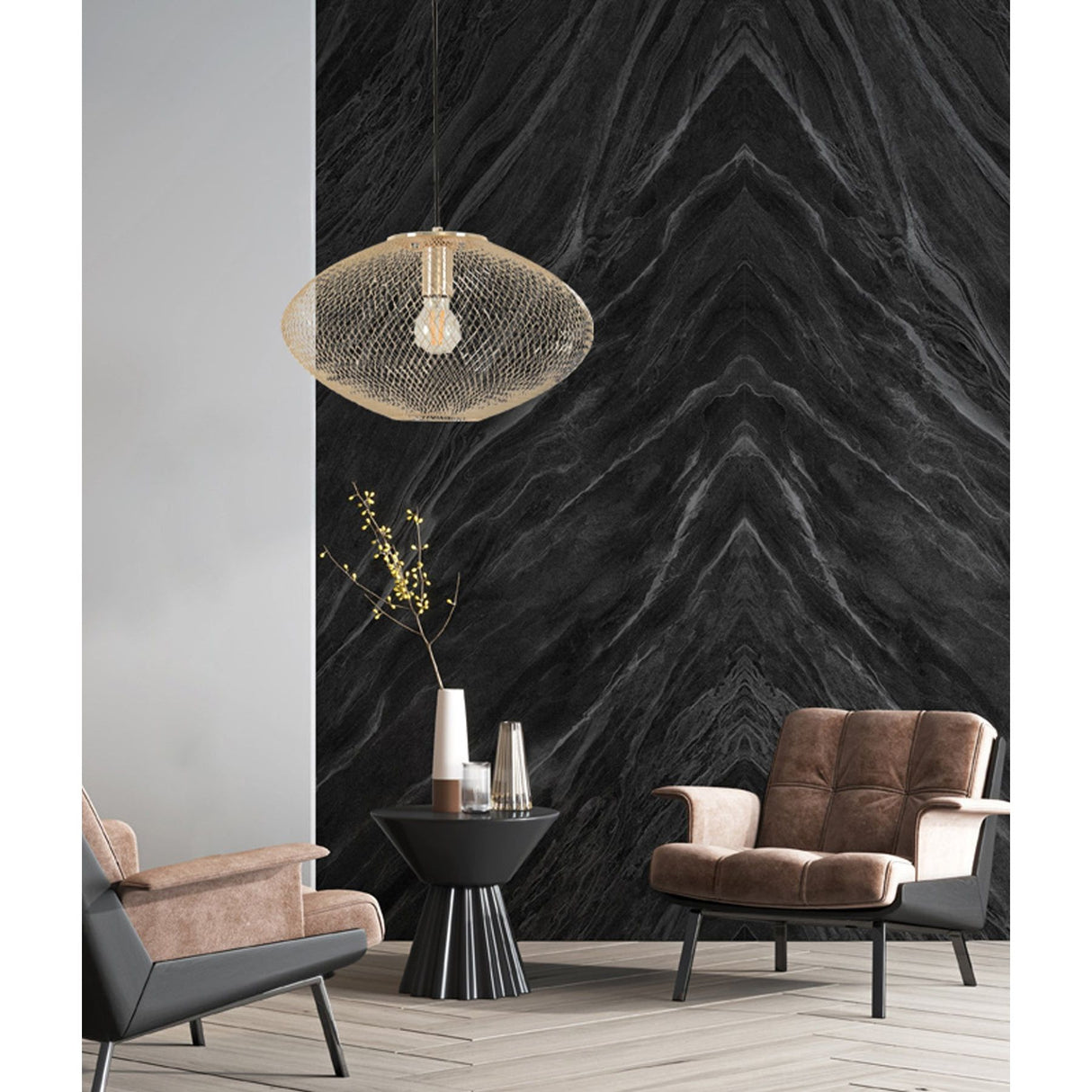 CLA GOLPE Oval Stainless Steel Pendant Lights