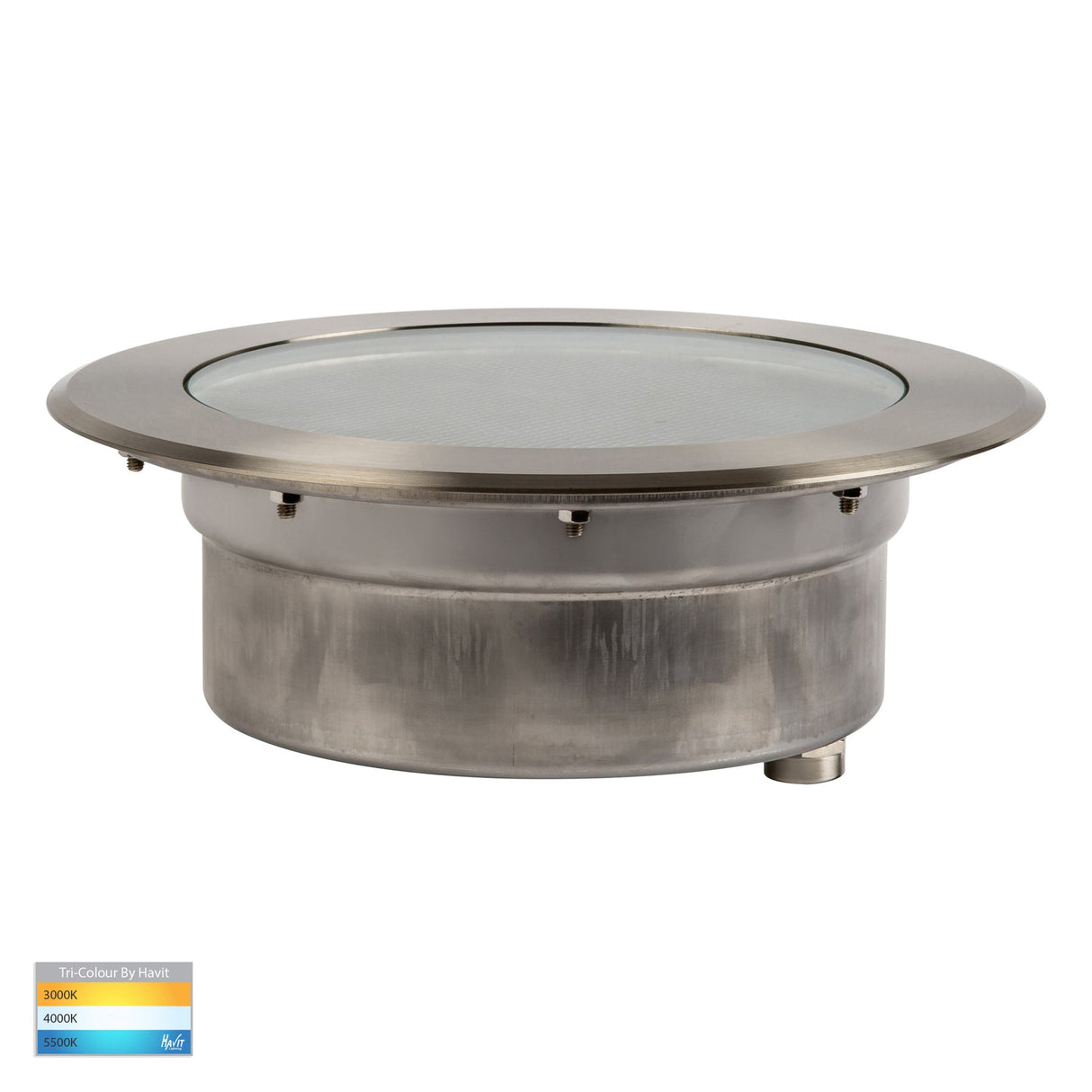 Havit HV1845T Split 316 Stainless Steel TRI Colour 18w LED Inground Light
