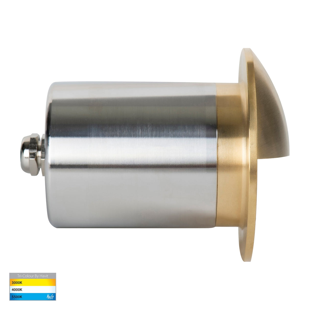 Havit HV19012T Ollo LED Step Light With Eyelid Brass