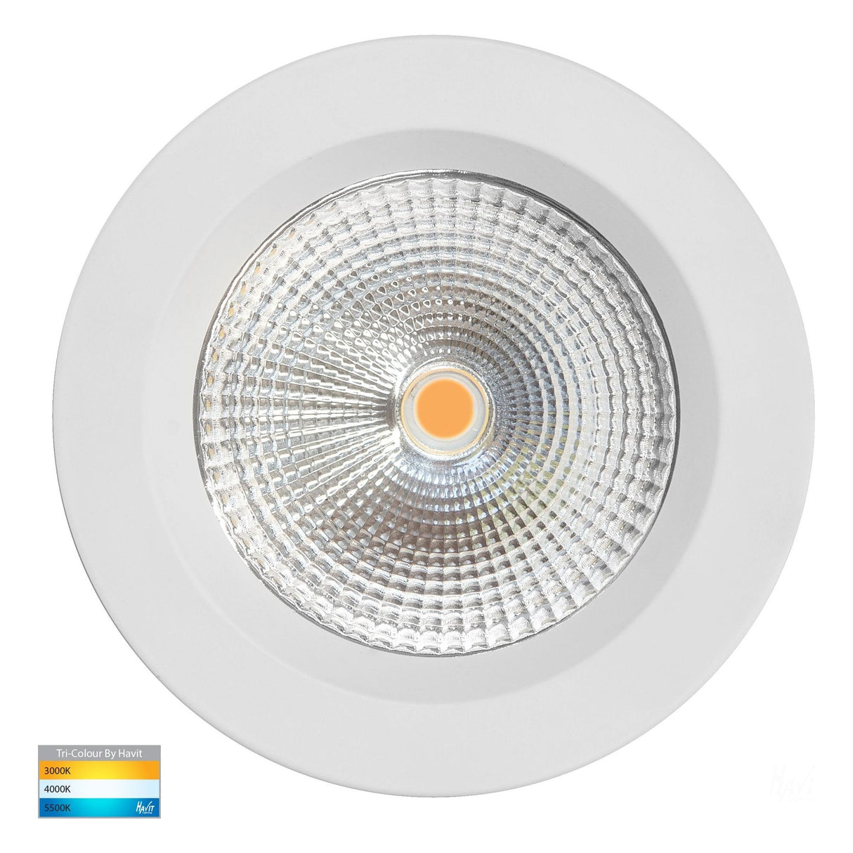 Havit HV5530T ORA Fixed TRI Colour LED Downlight
