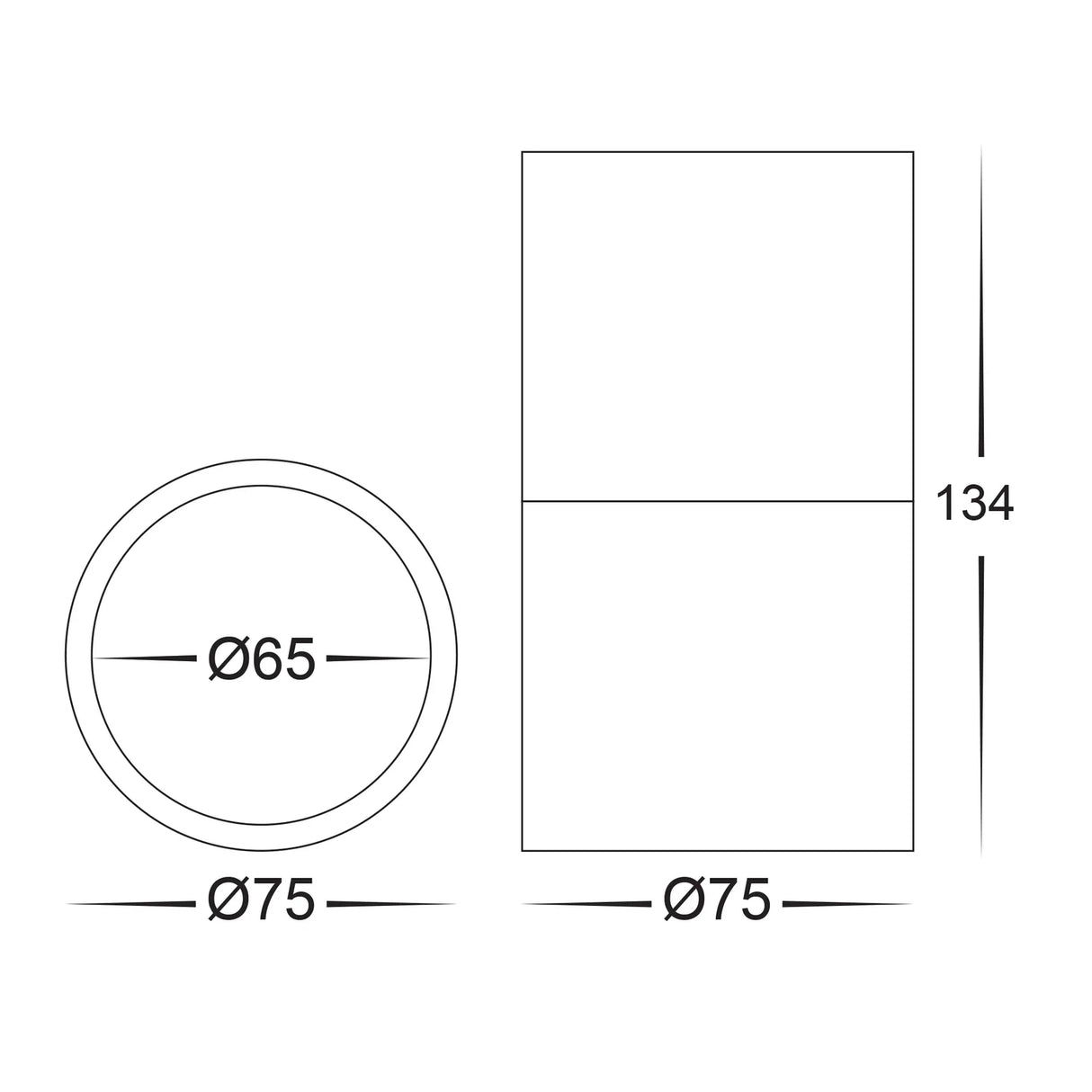 Havit HV5802T-EXT Nella 7w Surface Mounted LED Downlight with Extension