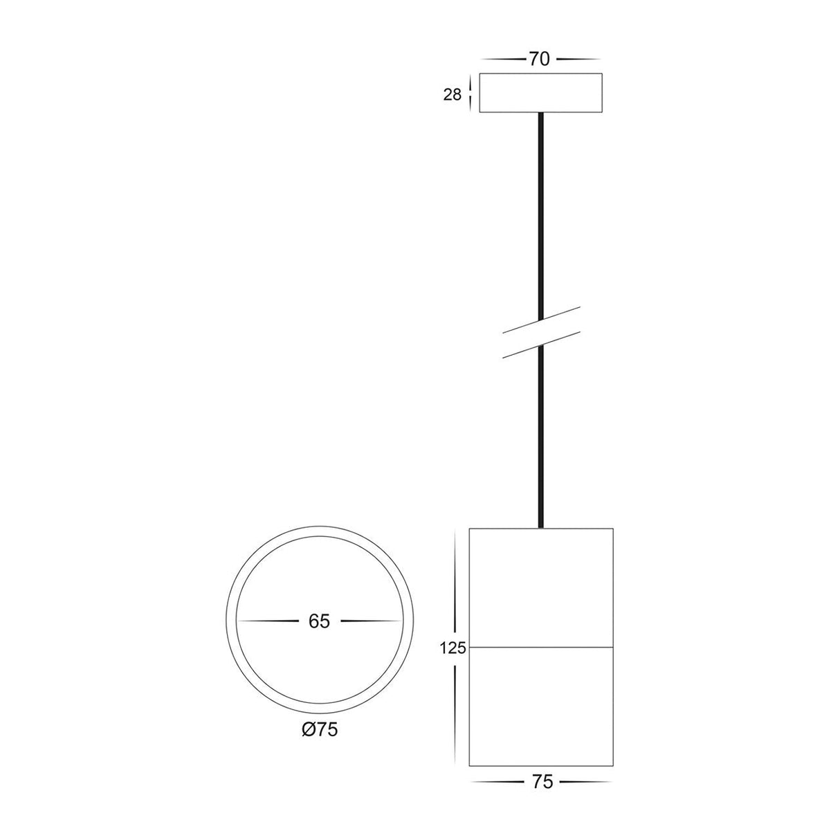 Havit HV5802T-P Nella 7w LED Pendant