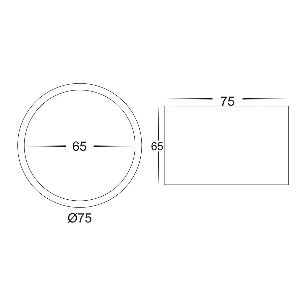 Havit HV5802T NELLA 7w Surface Mounted LED Downlight