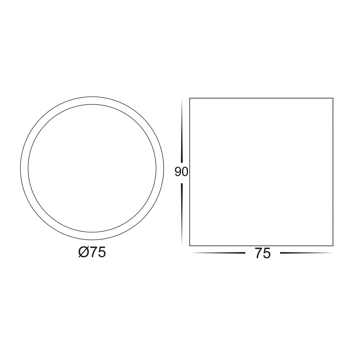 Havit HV5812T NELLA 7w LED Adjustable Surface Mounted Downlight