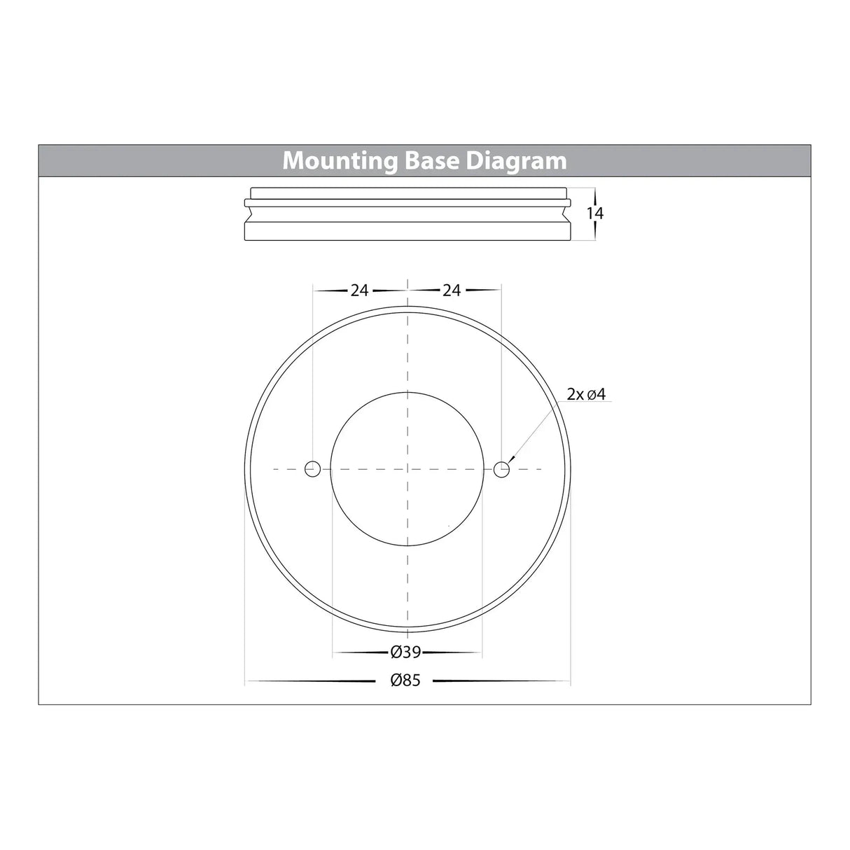 Havit HV5824T Nella 18w Surface Mounted Rotatable LED Downlight