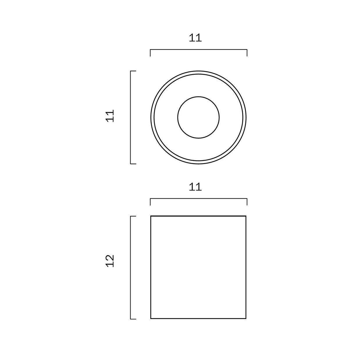 Telbix Keon Surface Mounted 20W Dimmable LED Downlight