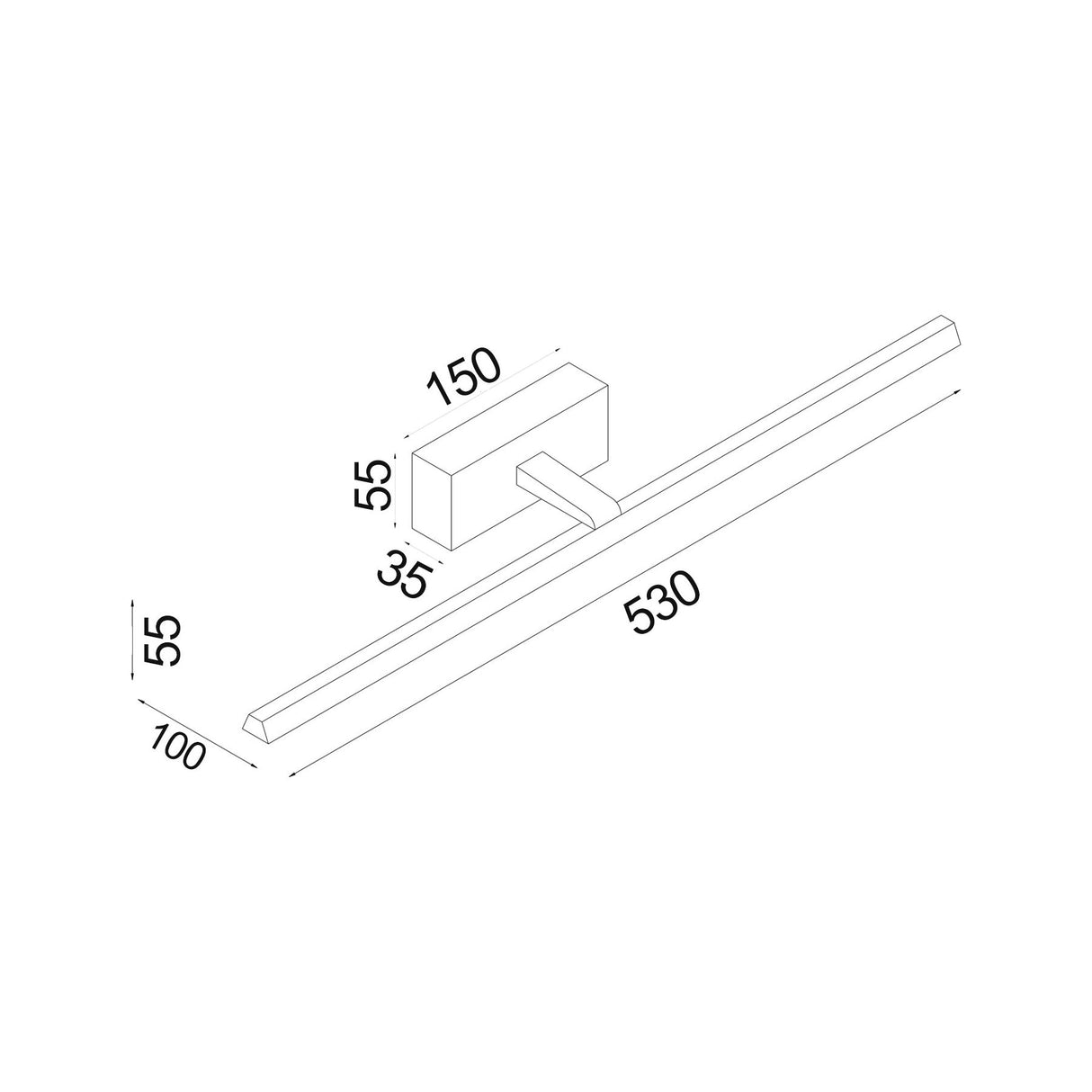 CLA LINEAL Interior LED Tri-CCT Dimmable Vanity / Picture Wall Lights IP44