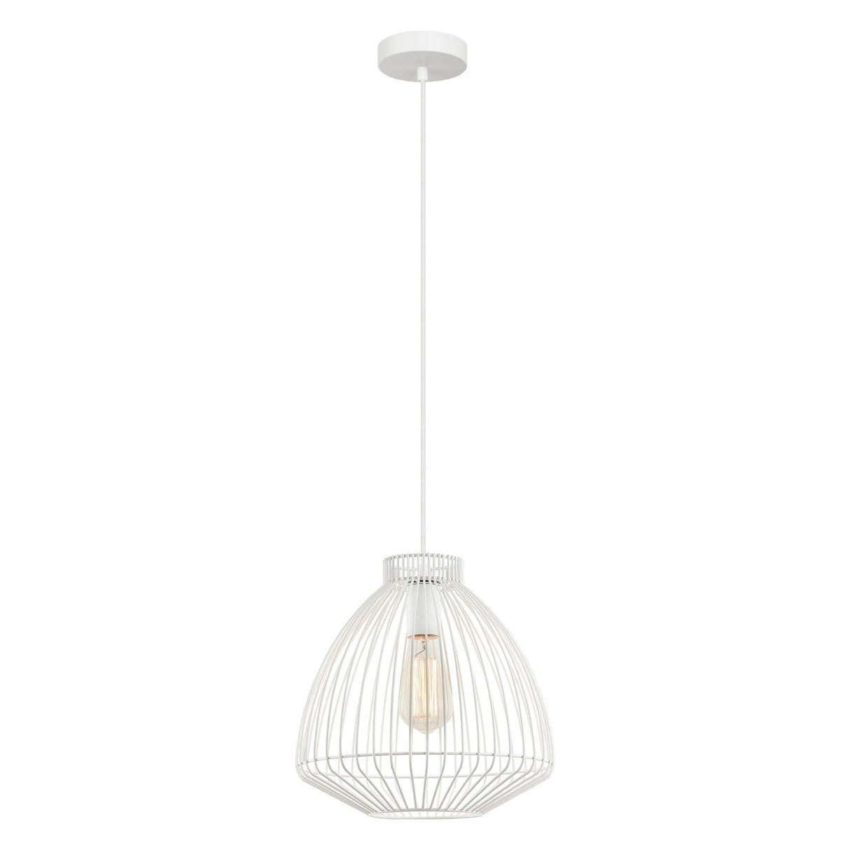 CLA Manu Interior Cone (Concave) Wire Cage Pendant Lights