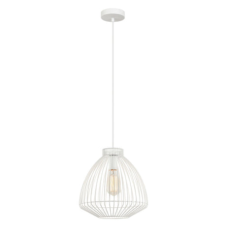 CLA Manu Interior Cone (Concave) Wire Cage Pendant Lights