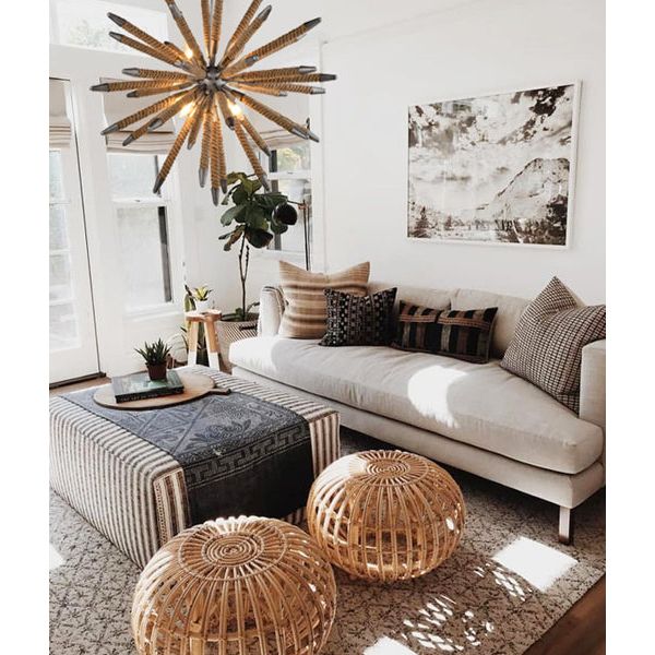 CLA MAZZA Weathered Zinc Hardware and Natural Rope Pendant Light