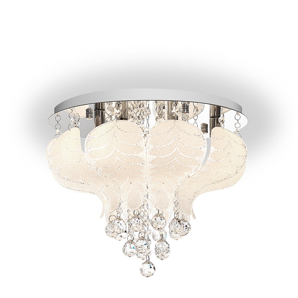 Telbix Odessa 5 Lt Flush Mount Chrome