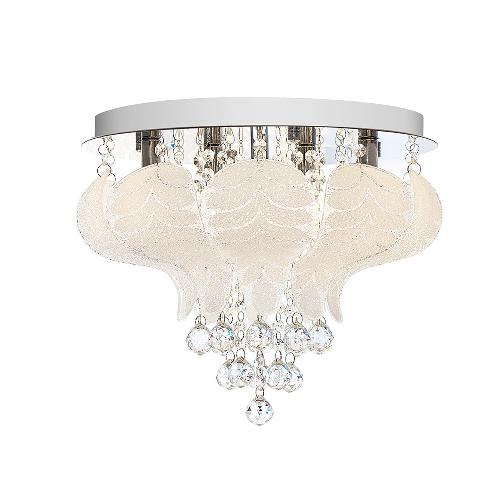 Telbix Odessa 5 Lt Flush Mount Chrome