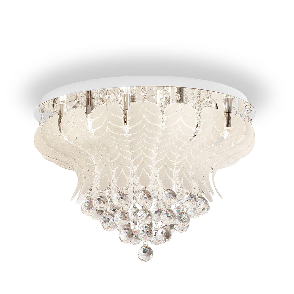 Telbix Odessa 10 Lt Flush Mount Chrome