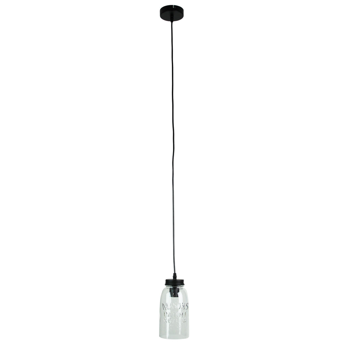 Oriel Lighting MASON Vintage Preserving Jar Pendant