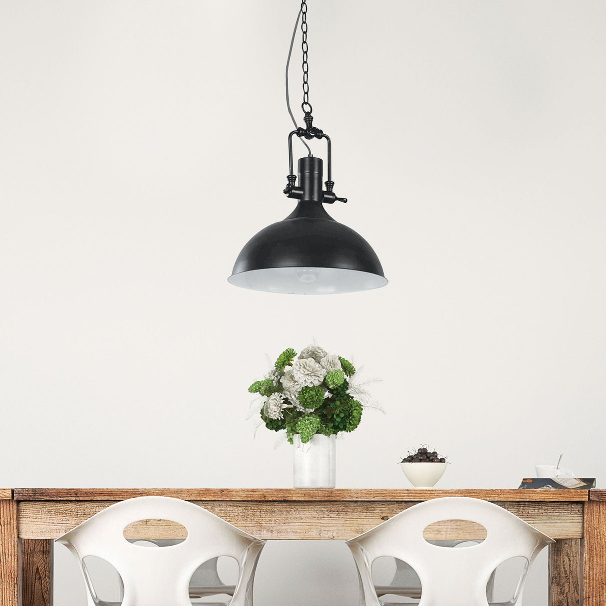 Oriel Lighting COTTAGE Urban Retro Industrial Style Pendant