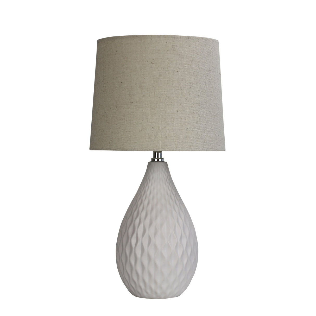 Oriel DANU Ceramic Table Lamp with Shade
